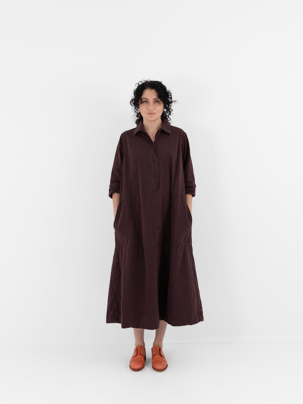 Casey Casey A-Line Dress in Ebony - CASEY CASEY at Worthwhile - shop DRESS