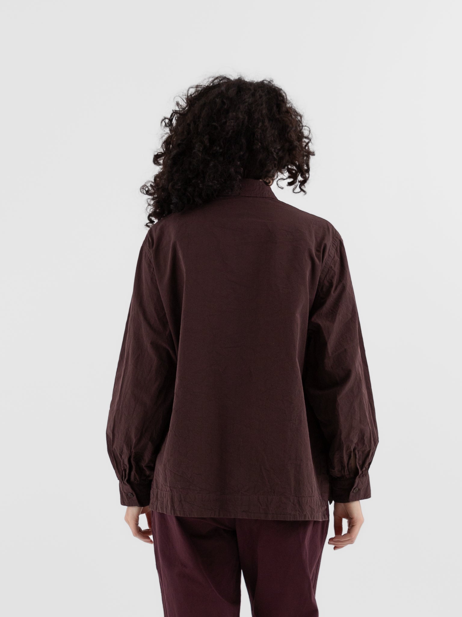 Casey Casey Biggy Shirt in Ebony - CASEY CASEY at Worthwhile - shop TOP