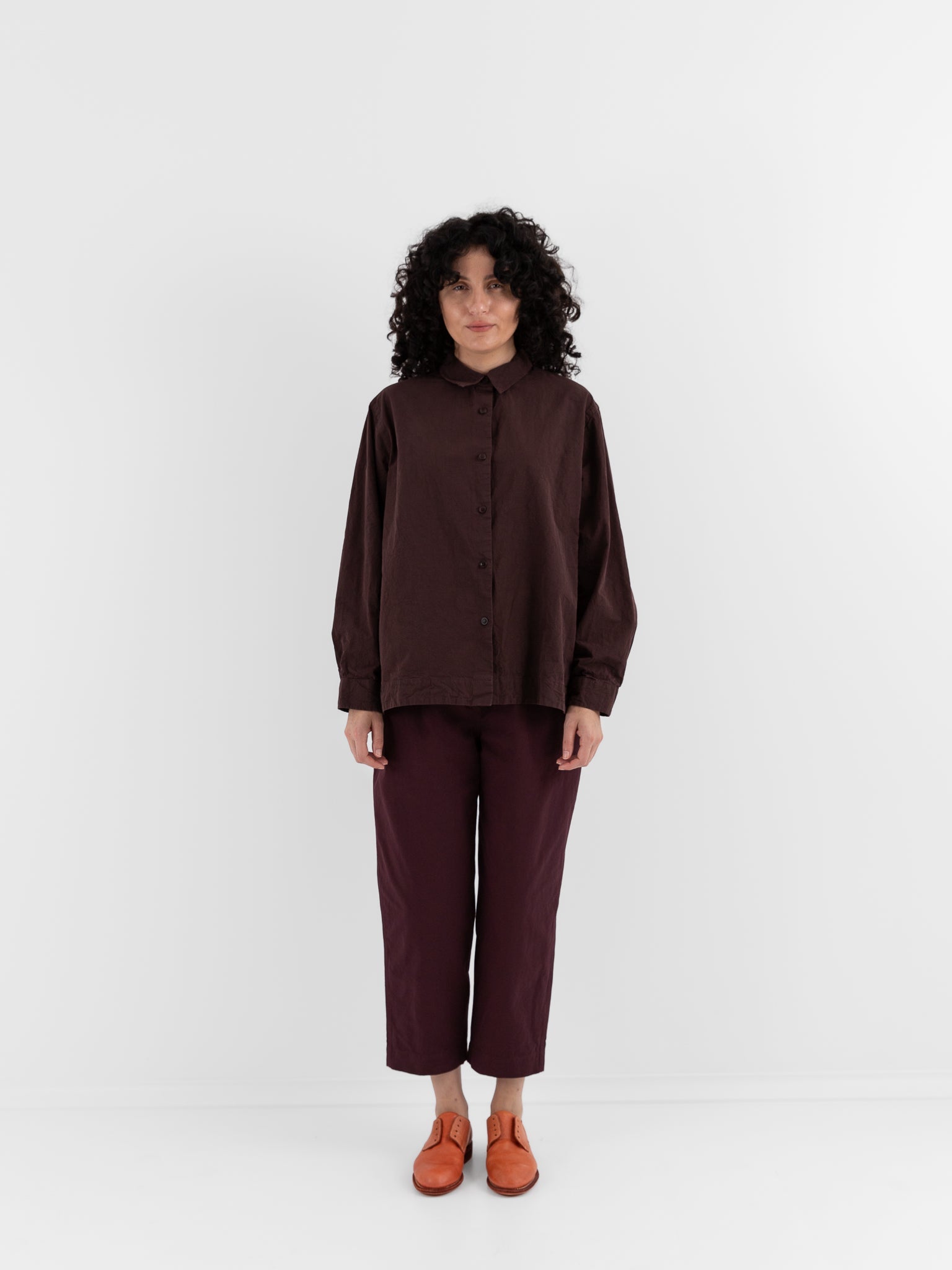 Casey Casey Biggy Shirt in Ebony - CASEY CASEY at Worthwhile - shop TOP