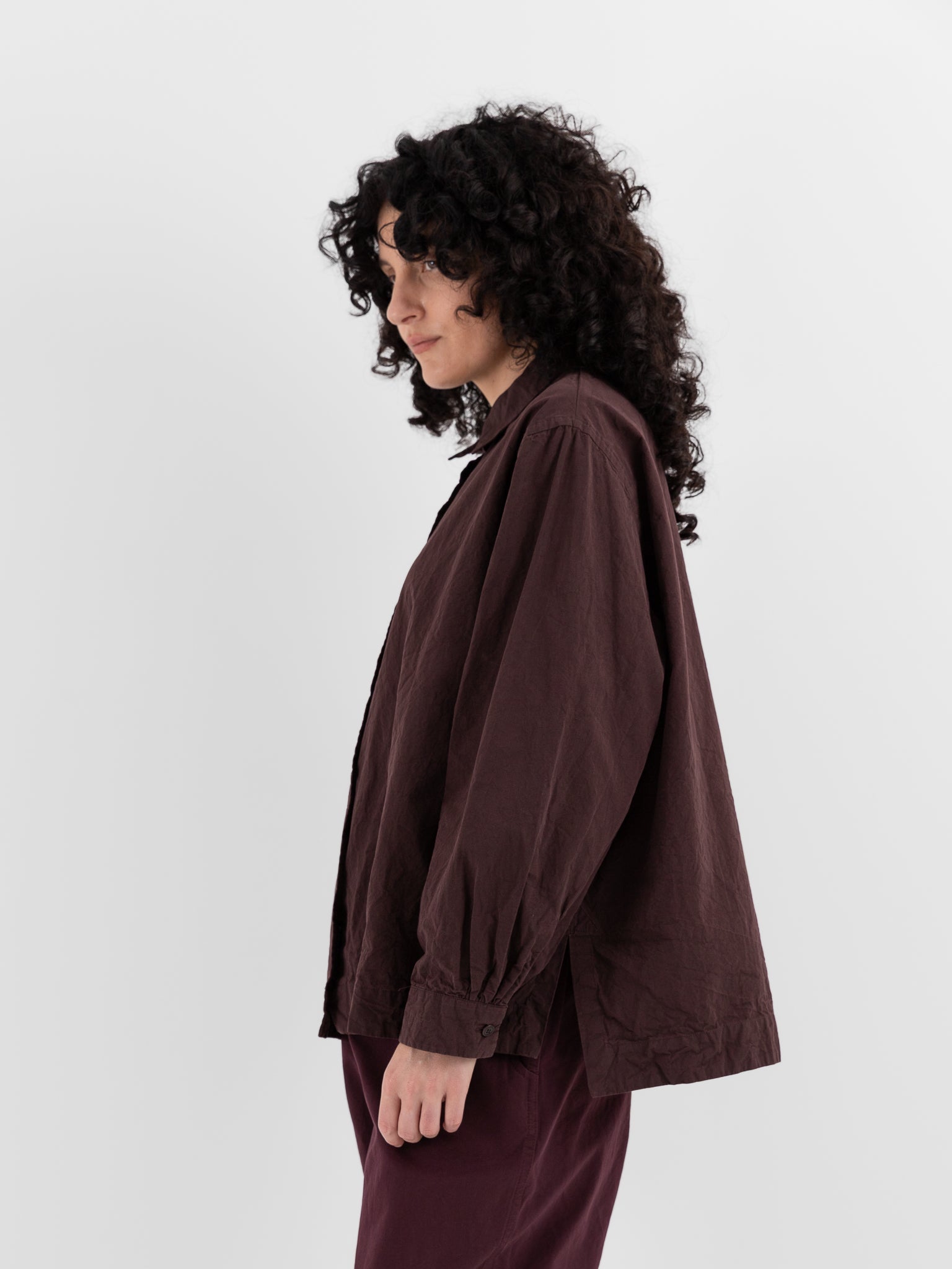 Casey Casey Biggy Shirt in Ebony - CASEY CASEY at Worthwhile - shop TOP