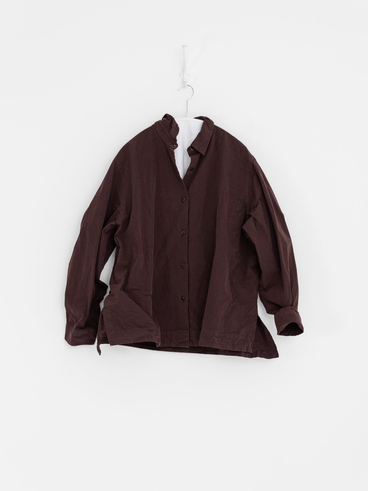 Casey Casey Biggy Shirt in Ebony - CASEY CASEY at Worthwhile - shop TOP