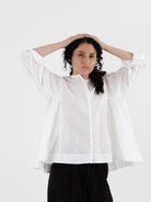 Casey Casey Harmony Shirt in White - CASEY CASEY at Worthwhile - shop TOP
