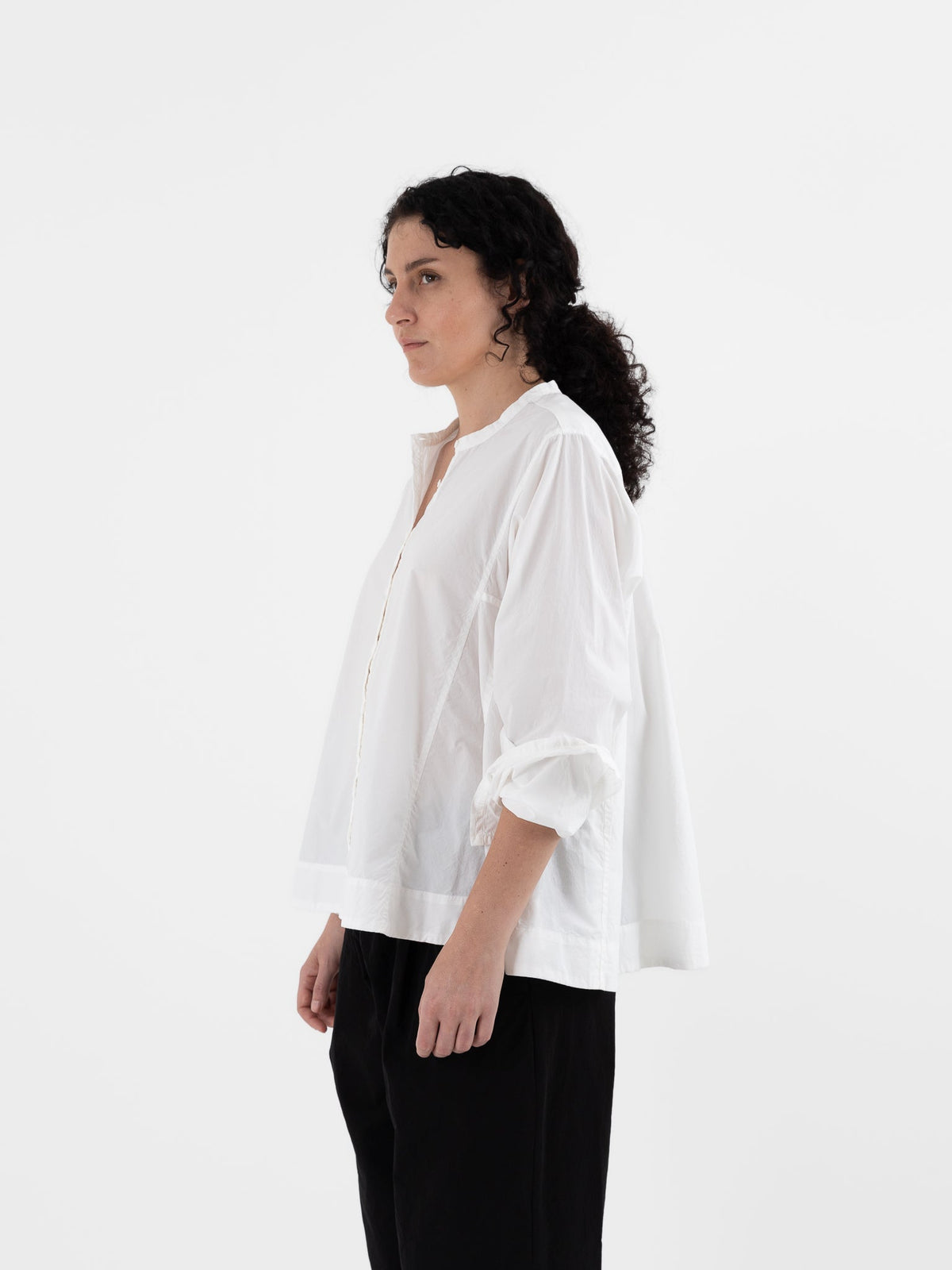 Casey Casey Harmony Shirt in White - CASEY CASEY at Worthwhile - shop TOP
