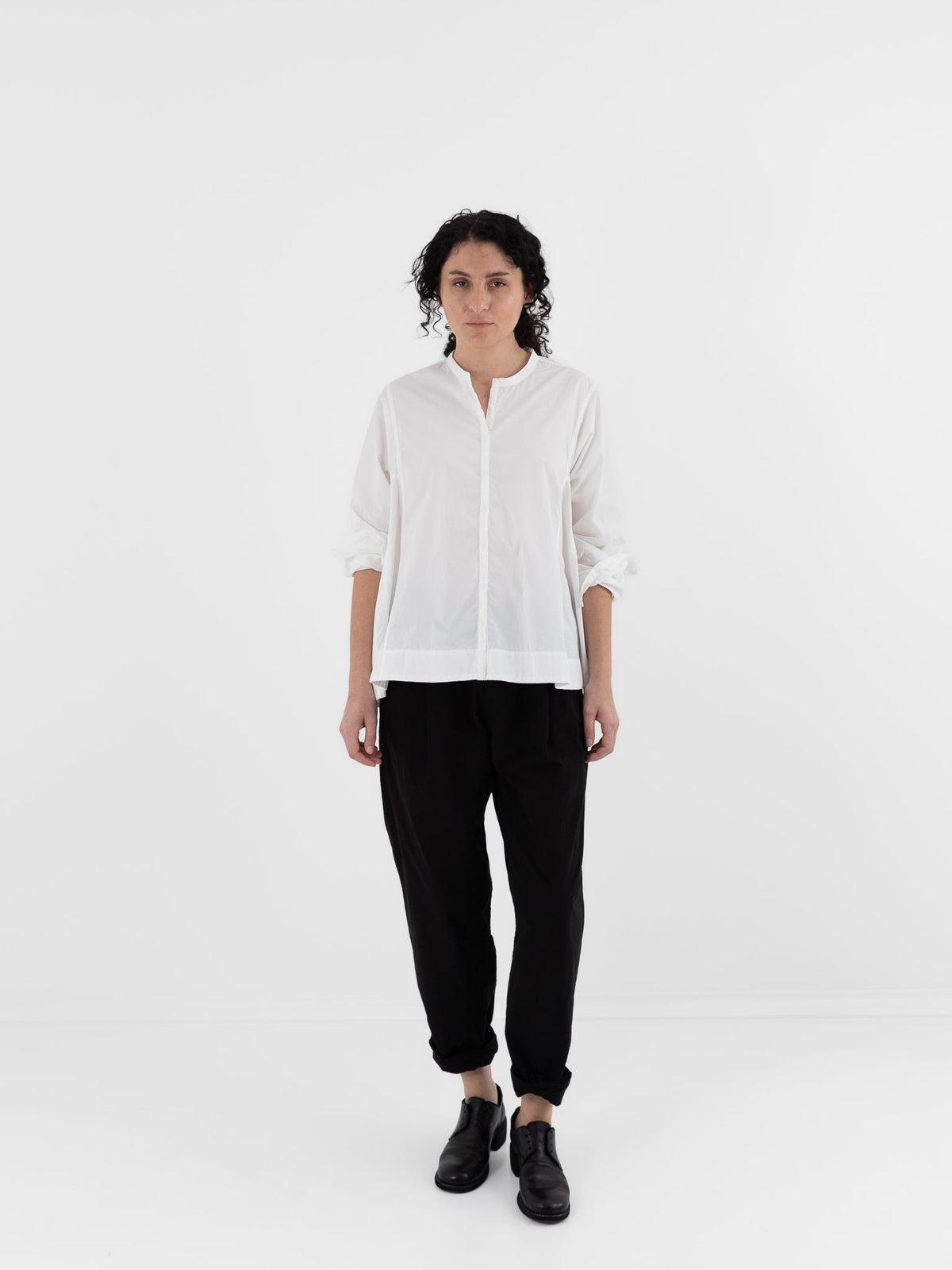 Casey Casey Harmony Shirt in White - CASEY CASEY at Worthwhile - shop TOP