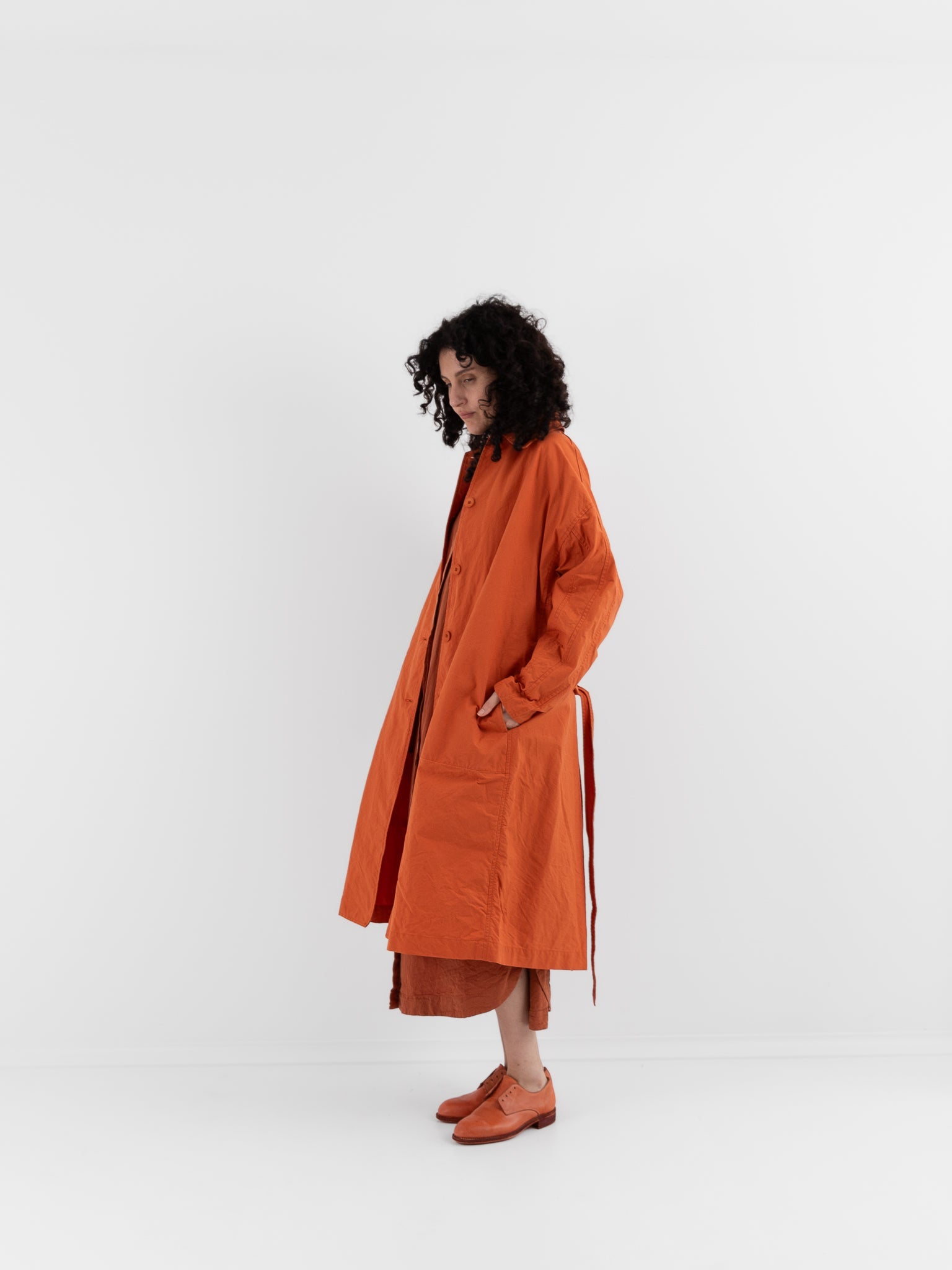 Casey Casey Homia Coat in Terracotta - CASEY CASEY at Worthwhile - shop COAT