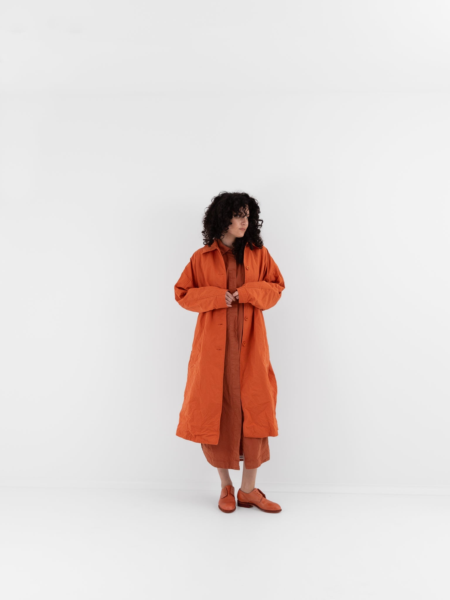 Casey Casey Homia Coat in Terracotta - CASEY CASEY at Worthwhile - shop COAT