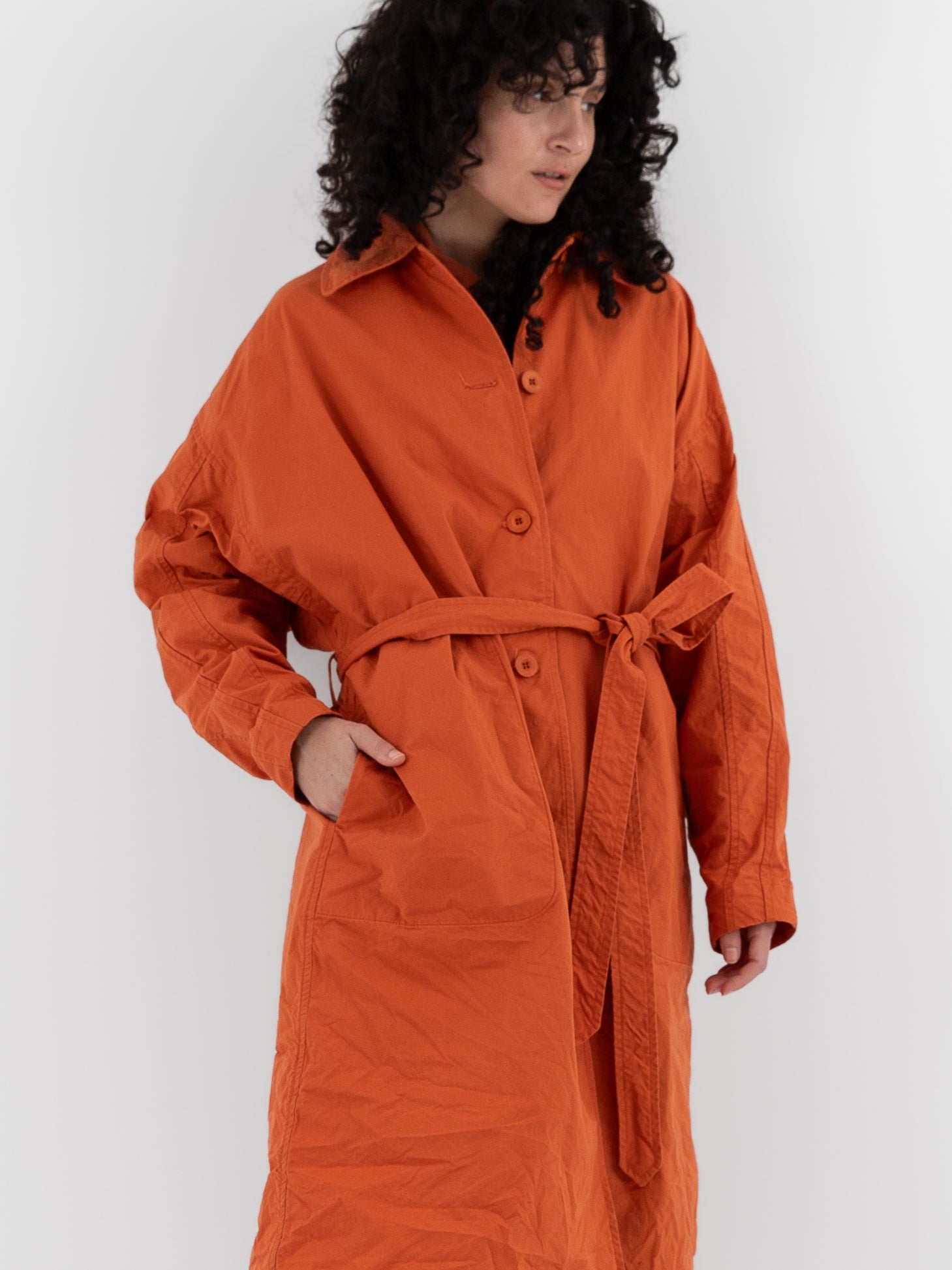 Casey Casey Homia Coat in Terracotta - CASEY CASEY at Worthwhile - shop COAT