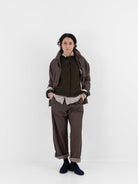 Casey Casey ORSAN FP11 Pant in Brown - CASEY CASEY ORSAN at Worthwhile - shop PANT