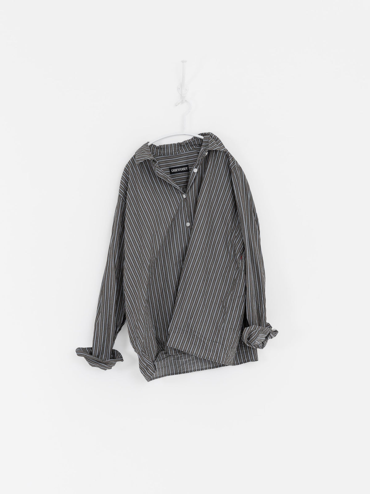 Casey Casey ORSAN Maria Shirt in Green Stripe - CASEY CASEY ORSAN at Worthwhile - shop TOP