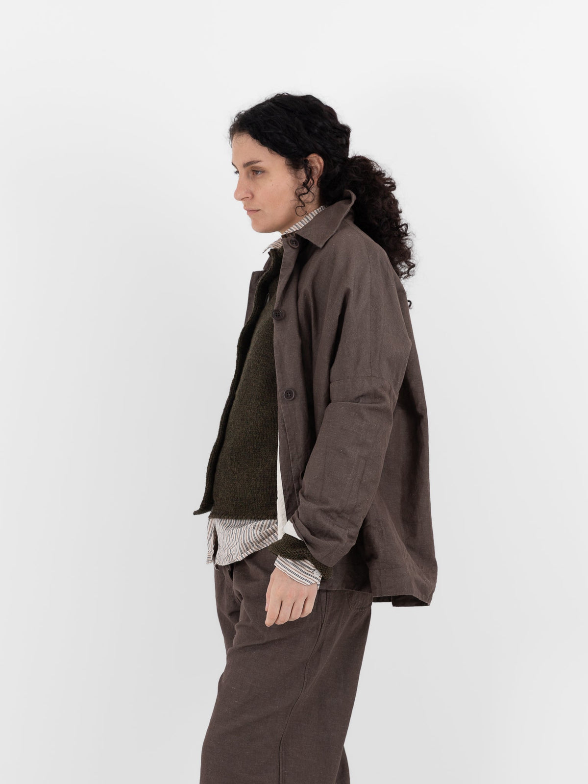 Casey Casey ORSAN Sunny Jacket in Brown - CASEY CASEY ORSAN at Worthwhile - shop JACKET
