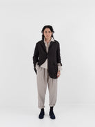 Casey Casey ORSAN Tippy Simple Pant in Natural Stripe - CASEY CASEY ORSAN at Worthwhile - shop PANT