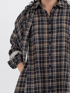Casey Casey ORSAN Yuki Dress in Check - CASEY CASEY ORSAN at Worthwhile - shop DRESS
