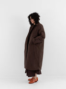 Casey Casey Sally Coat in Ebony - CASEY CASEY at Worthwhile - shop COAT
