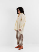 Casey Casey Tippy Pant in Beige Stripe - CASEY CASEY at Worthwhile - shop PANT