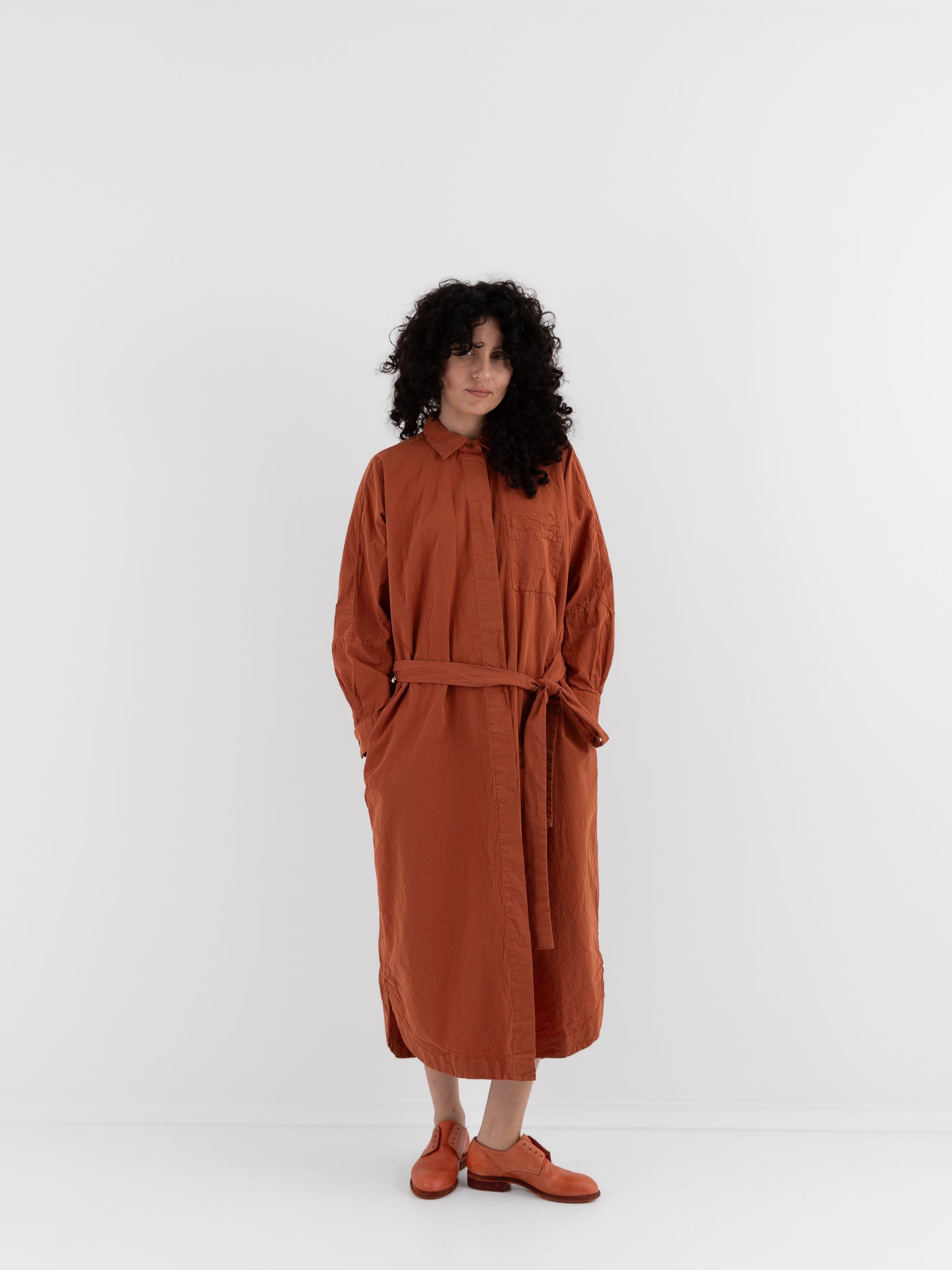 Casey Casey Waga Dress in Brick - CASEY CASEY at Worthwhile - shop DRESS