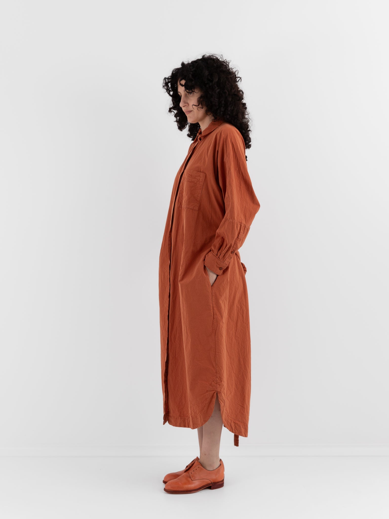 Casey Casey Waga Dress in Brick - CASEY CASEY at Worthwhile - shop DRESS