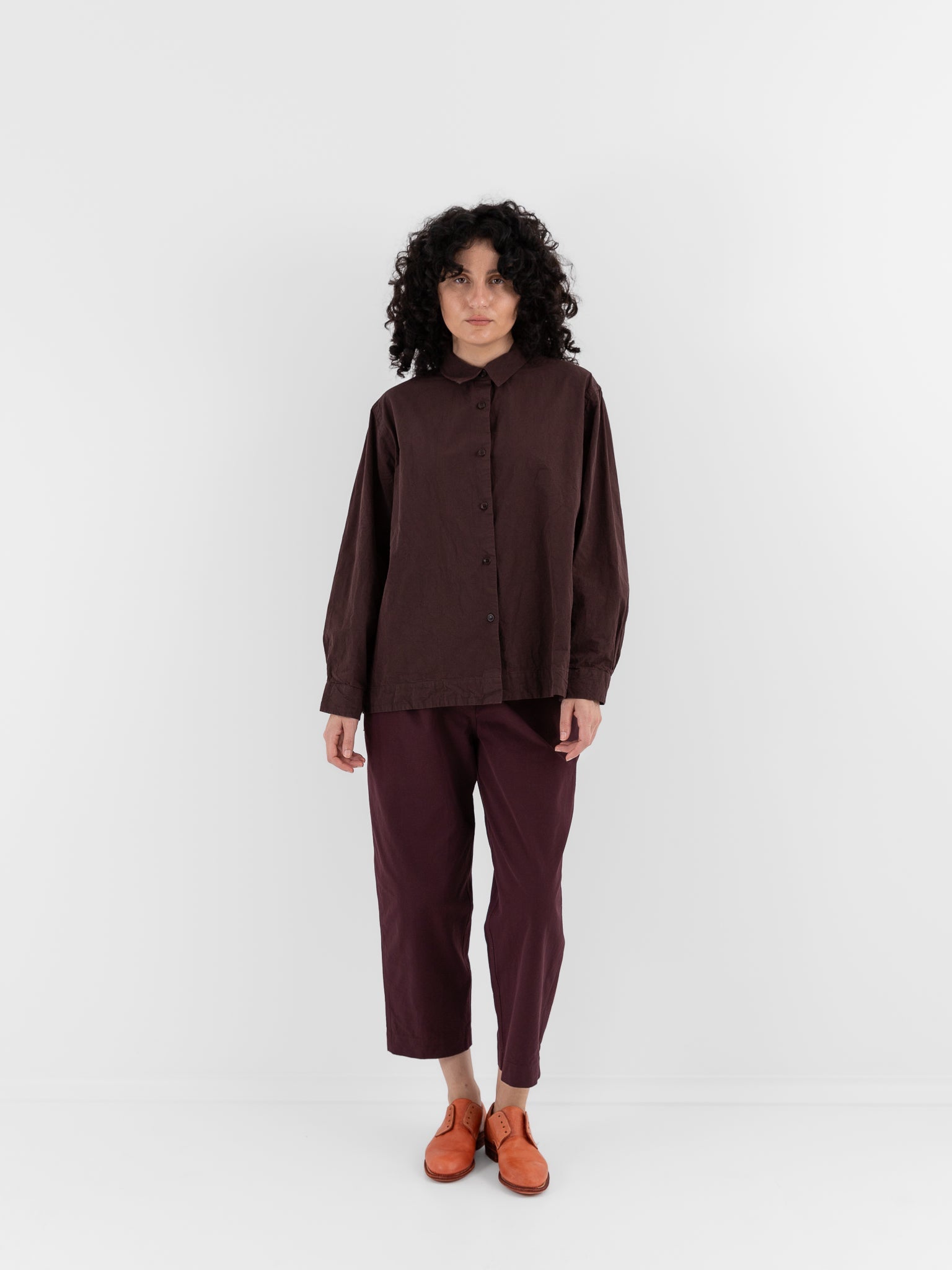 Casey Casey Warren Pant in Mahogany - CASEY CASEY at Worthwhile - shop PANT