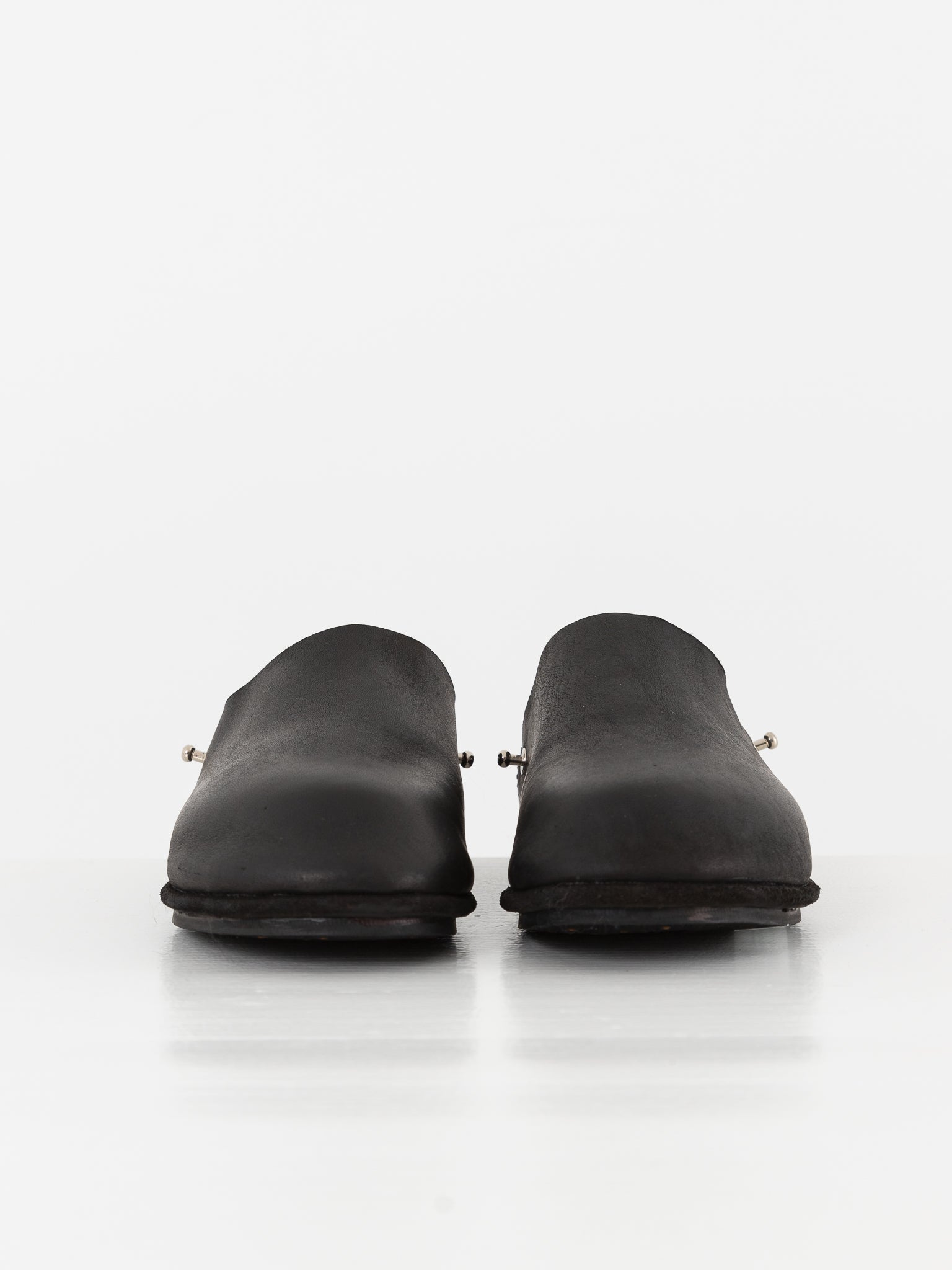 Casey Casey x Guidi Clogs, Black - Worthwhile