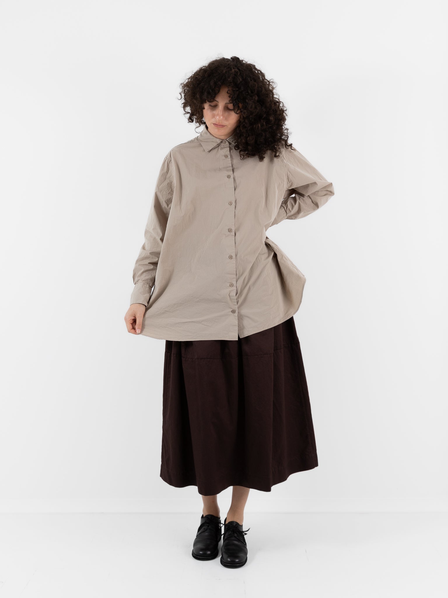トップス CASEYCASEY RIBSTITCHSWEATER CREPE SUDAN Products – Casey Casey