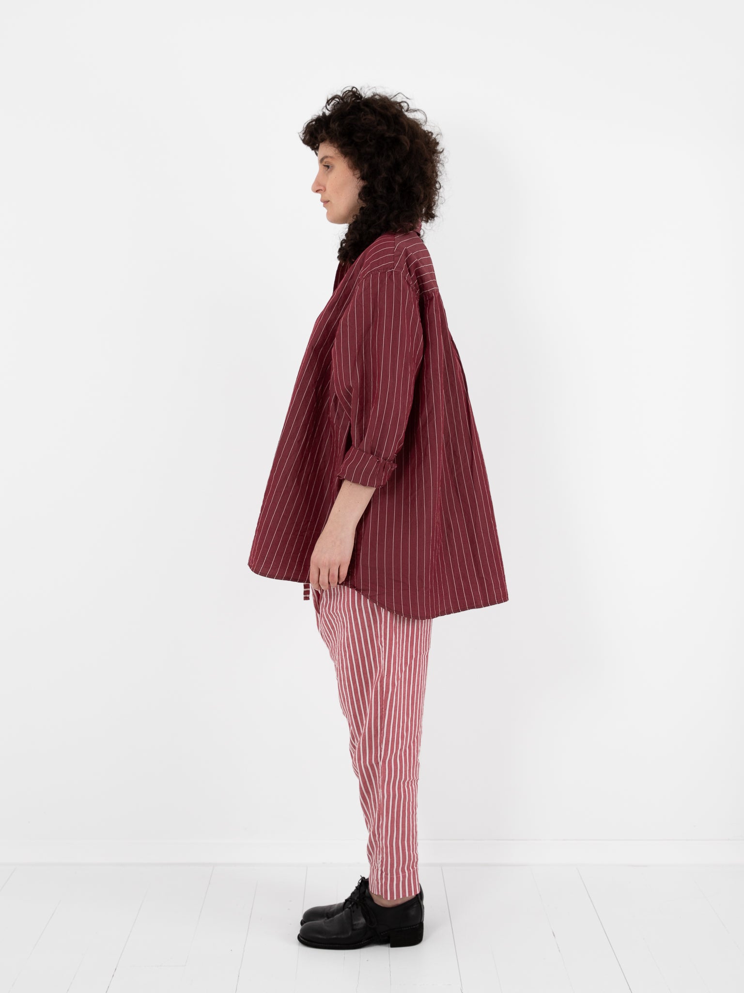 Casey Casey Pi Shirt in Wine - CASEY CASEY at Worthwhile - shop TOP