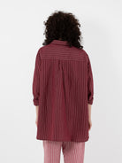 Casey Casey Pi Shirt in Wine - CASEY CASEY at Worthwhile - shop TOP