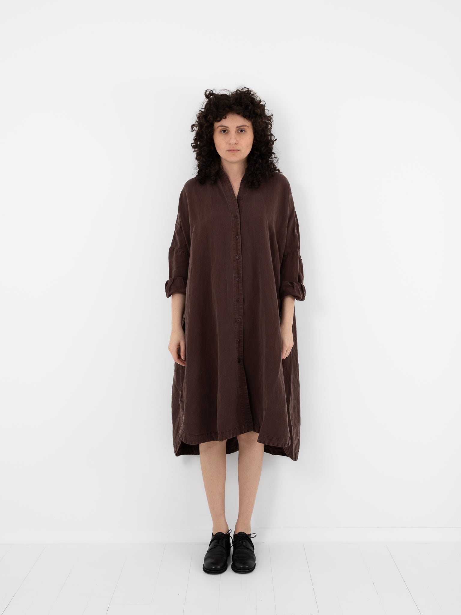 Casey Casey Yuki Dress in Brown - CASEY CASEY at Worthwhile - shop DRESS