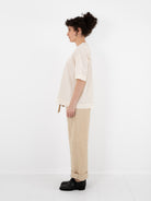 Casey Casey Simple Top in Off White - CASEY CASEY at Worthwhile - shop TOP