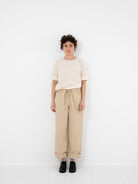 Casey Casey Row Pant in Ivory - CASEY CASEY at Worthwhile - shop PANT