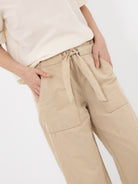 Casey Casey Row Pant in Ivory - CASEY CASEY at Worthwhile - shop PANT