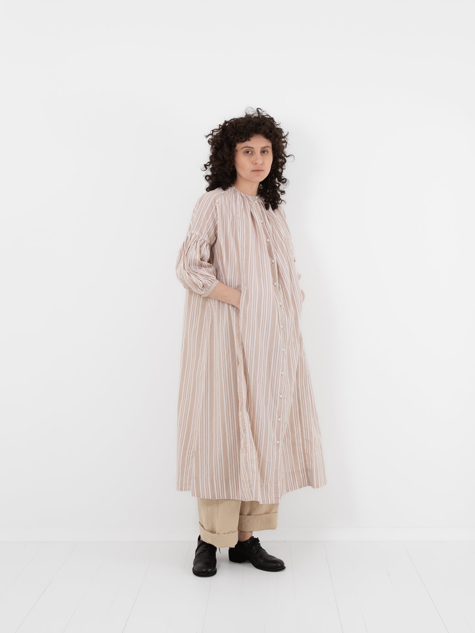 Casey Casey 3 By 3 Dress in Stripe No. 2 - CASEY CASEY at Worthwhile - shop DRESS