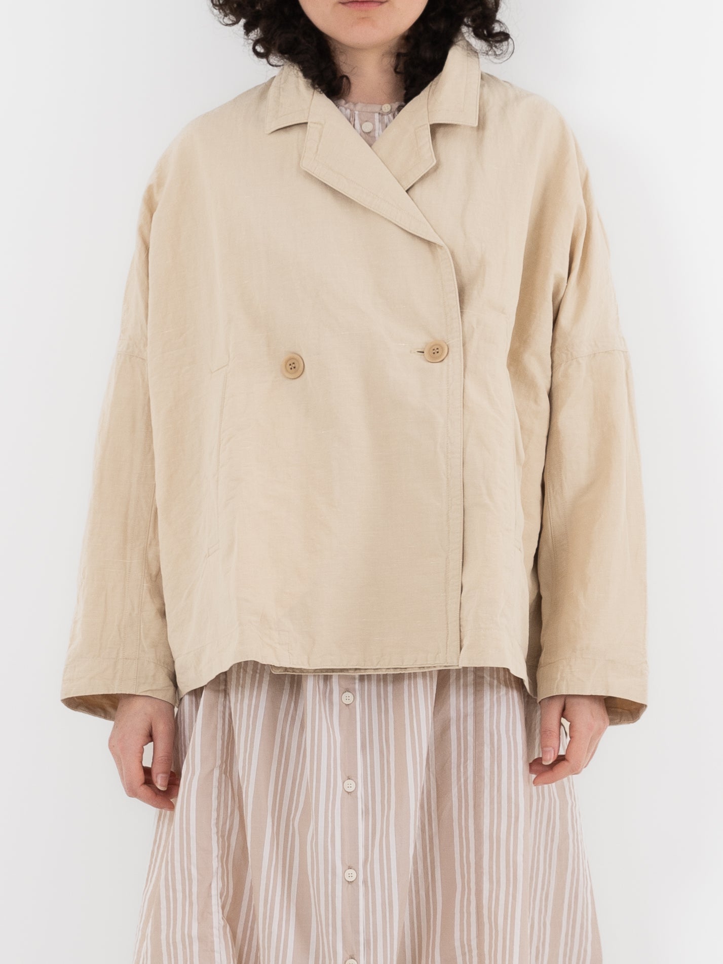 Casey Casey Frances Jacket in Ivory - CASEY CASEY at Worthwhile - shop JACKET
