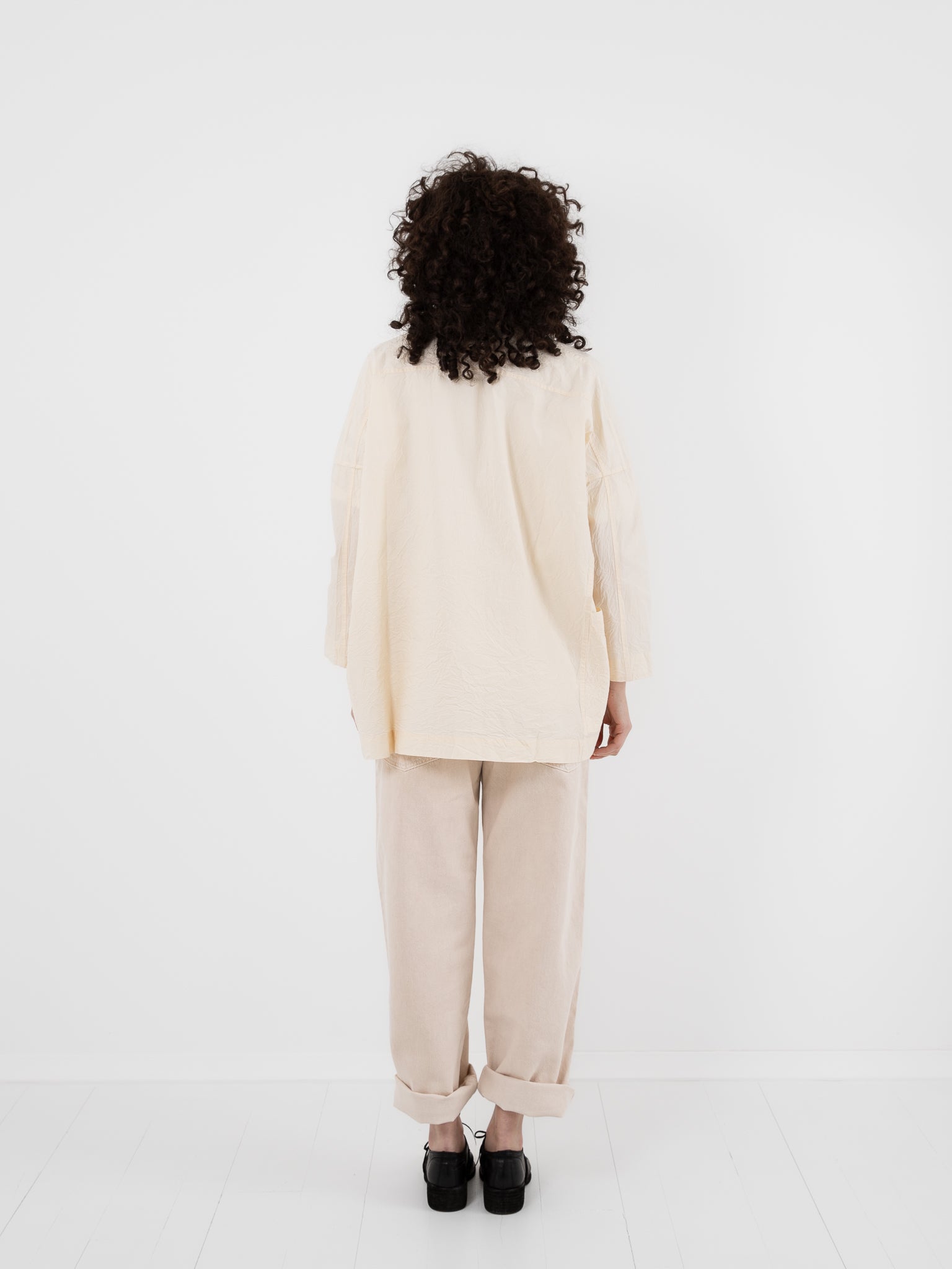 Casey Casey February Shirt in Natural - CASEY CASEY at Worthwhile - shop TOP