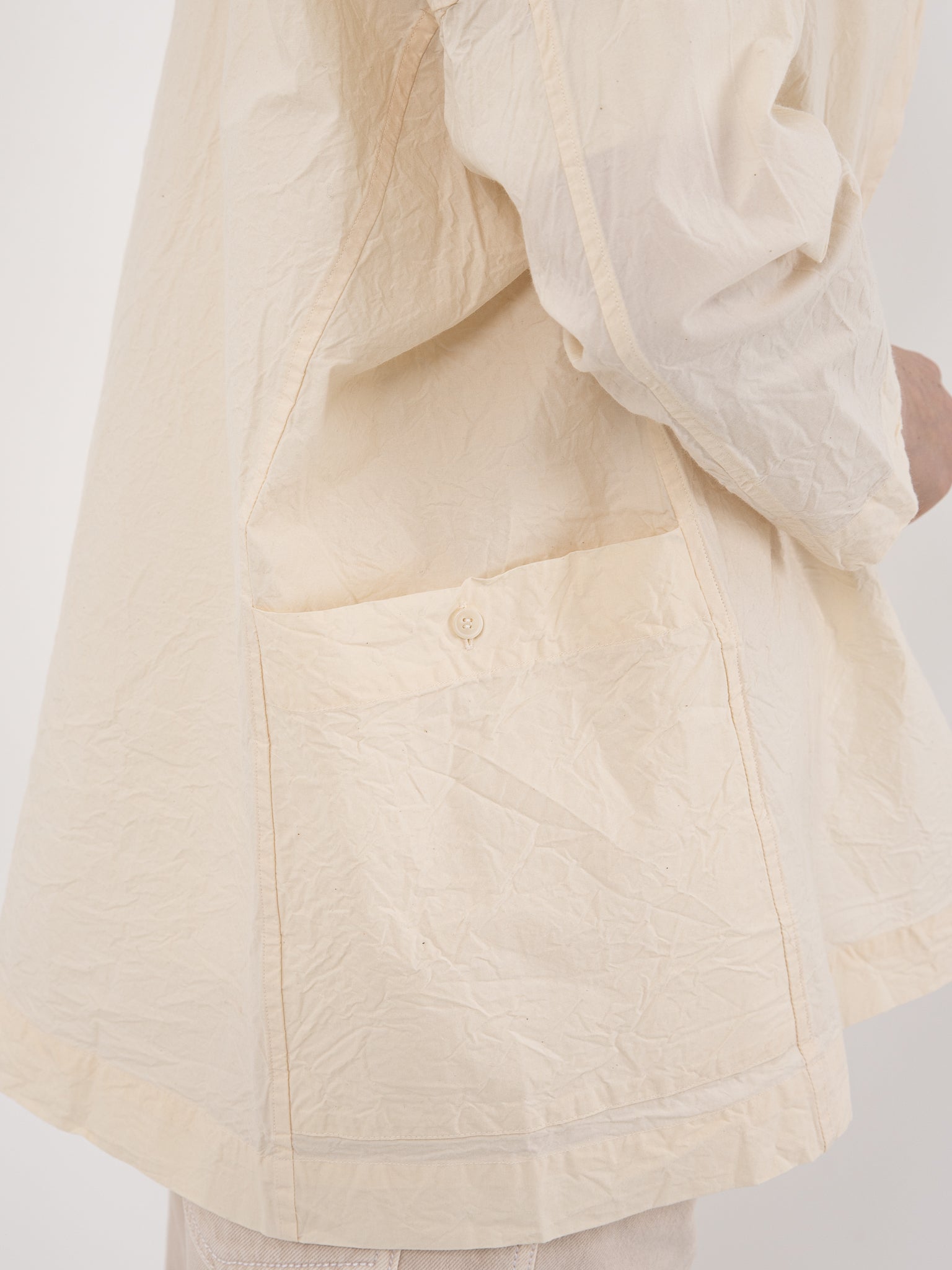 Casey Casey February Shirt in Natural - CASEY CASEY at Worthwhile - shop TOP