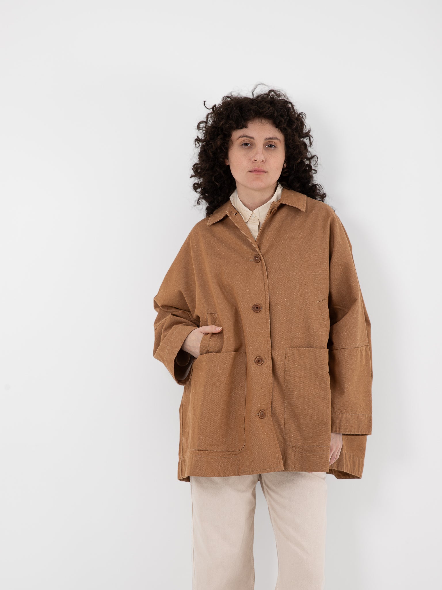 Casey Casey Tatiana Jacket in Sand - CASEY CASEY at Worthwhile - shop JACKET