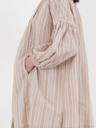 Casey Casey 3 By 3 Shirt in Stripe No. 2 - CASEY CASEY at Worthwhile - shop TOP