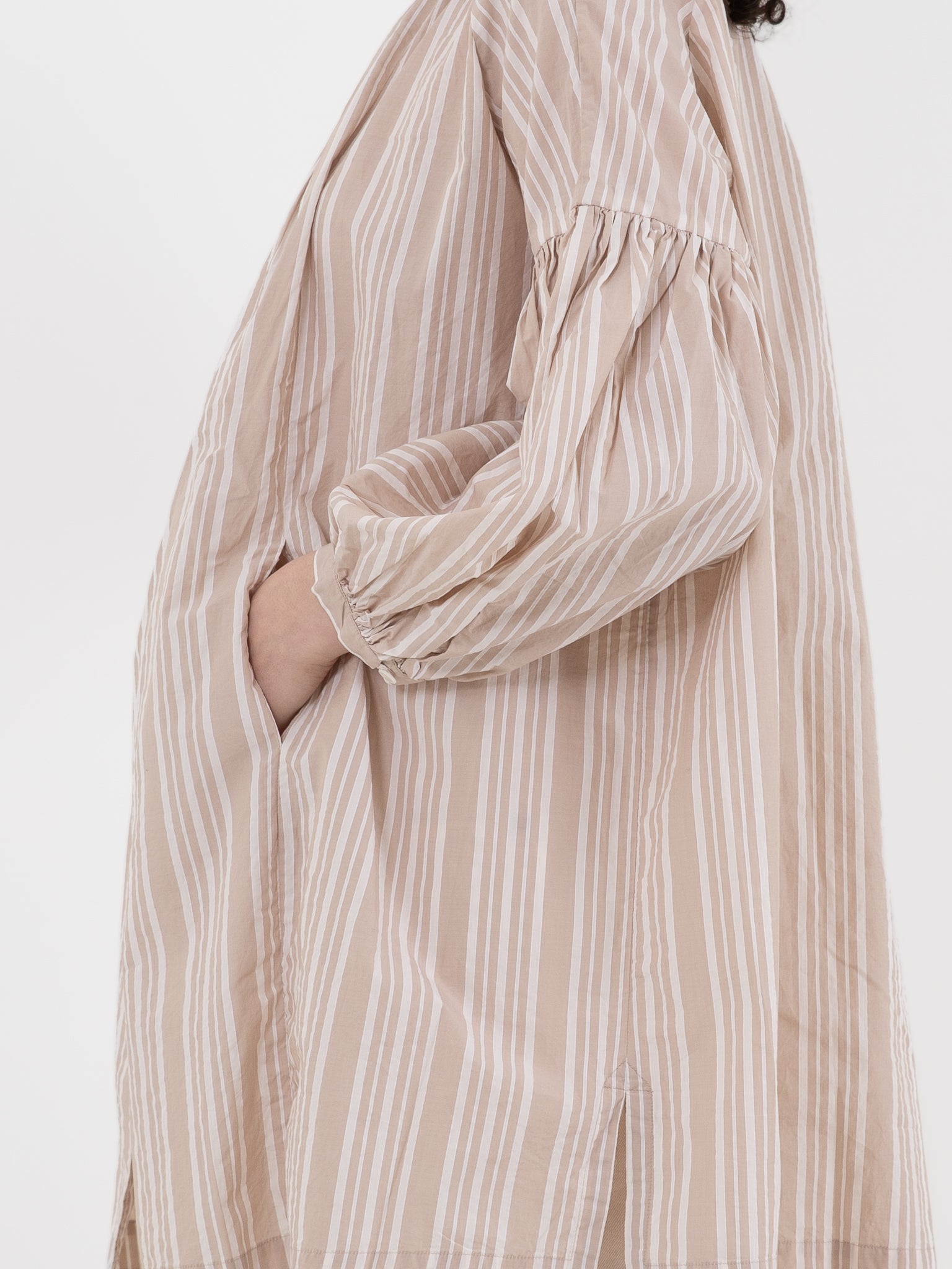 Casey Casey 3 By 3 Shirt in Stripe No. 2 - CASEY CASEY at Worthwhile - shop TOP