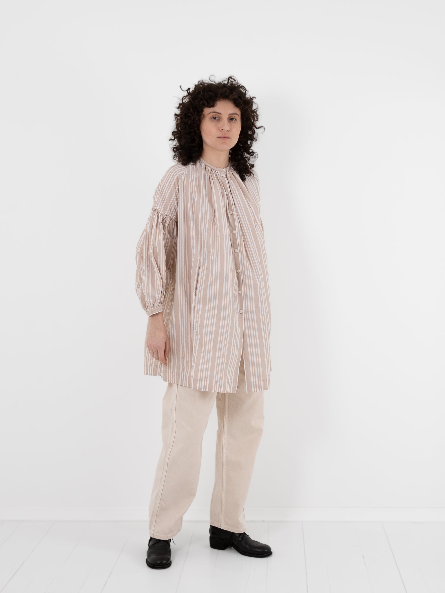 Casey Casey 3 By 3 Shirt in Stripe No. 2 at Worthwhile