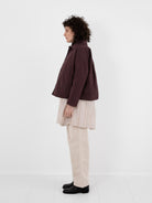 Casey Casey Juliette Jacket in Wine - CASEY CASEY at Worthwhile - shop JACKET