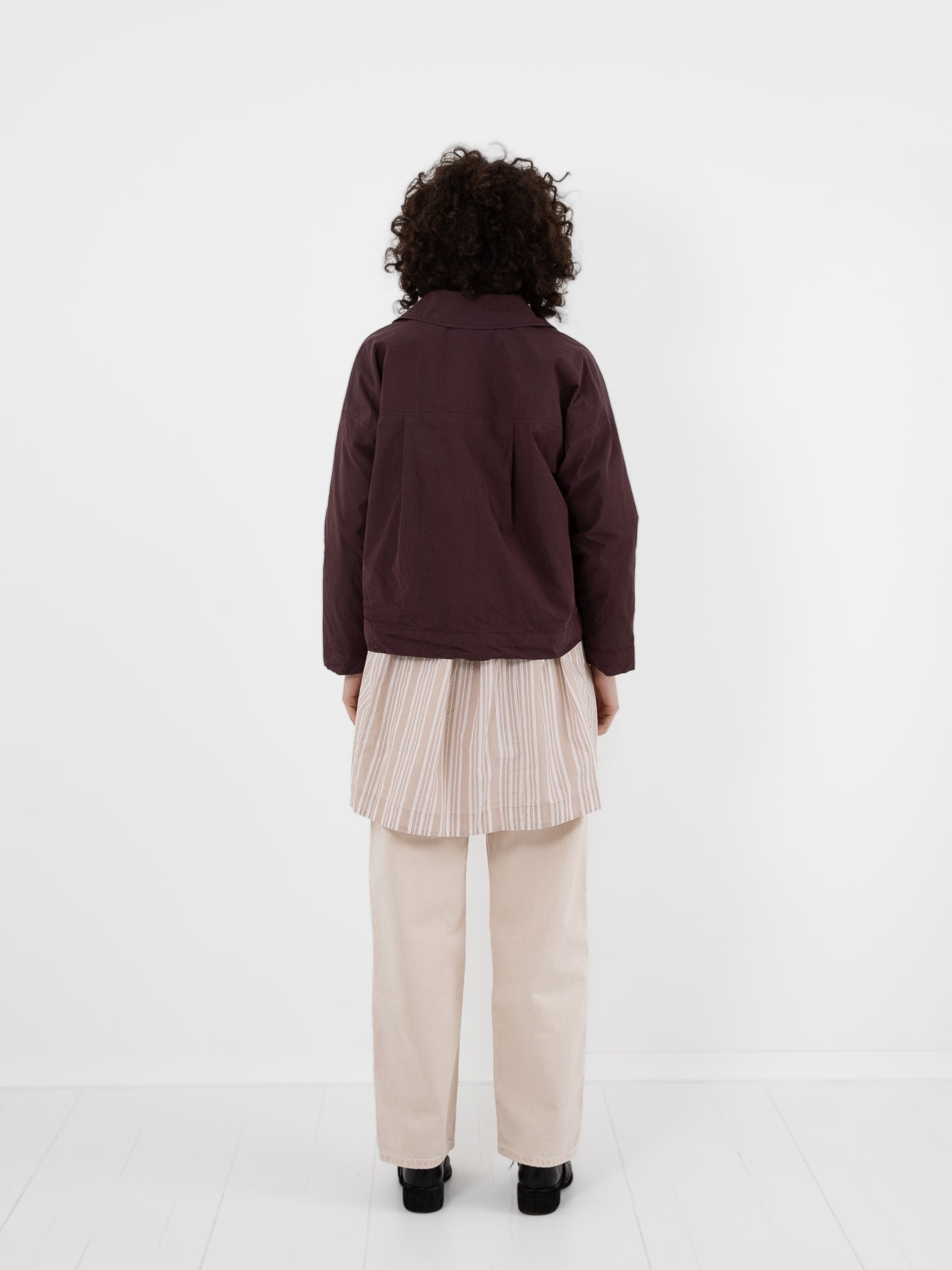 Casey Casey Juliette Jacket in Wine - CASEY CASEY at Worthwhile - shop JACKET