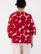 Casey Casey Biggy Top in Red Print - CASEY CASEY at Worthwhile - shop TOP