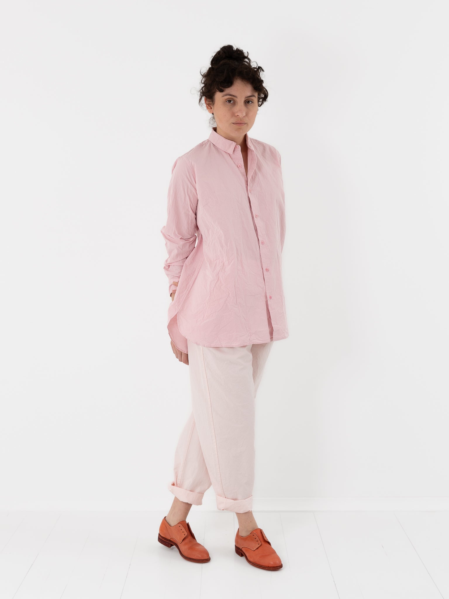 Casey Casey Clothilde Shirt in Pink - CASEY CASEY at Worthwhile - shop TOP