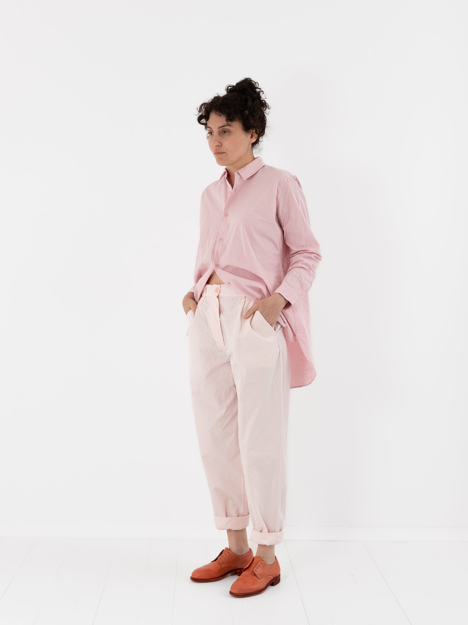 Casey Casey Mili Hiroshi Pant in Sakura Pink - CASEY CASEY at Worthwhile - shop PANT