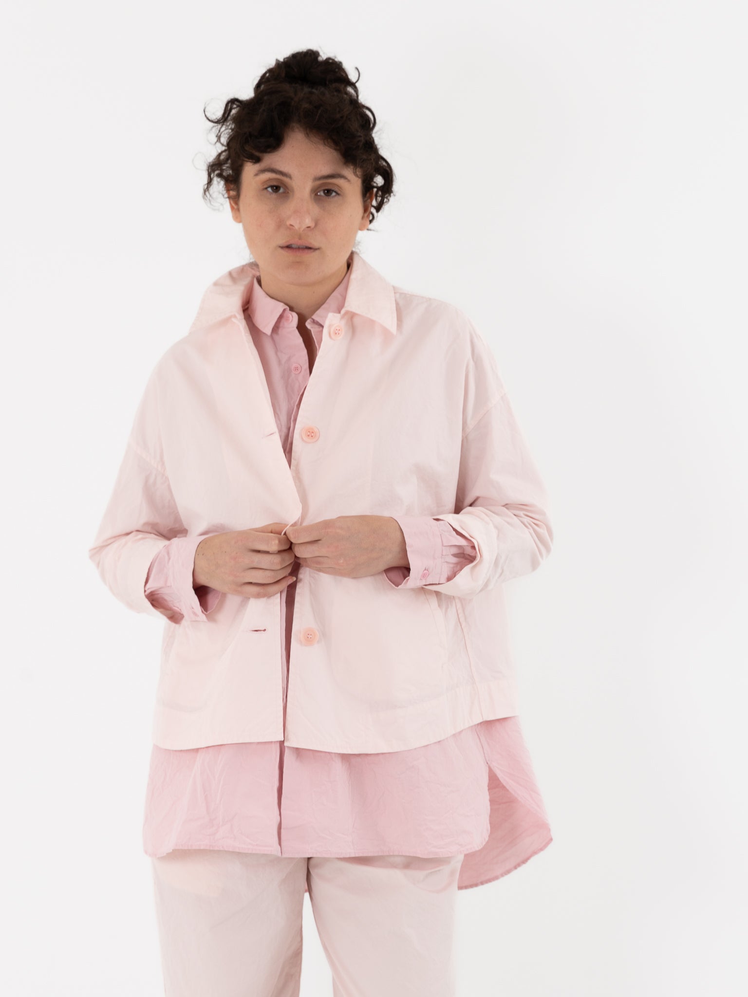 Casey Casey Juliette Jacket in Sakura Pink - CASEY CASEY at Worthwhile - shop JACKET