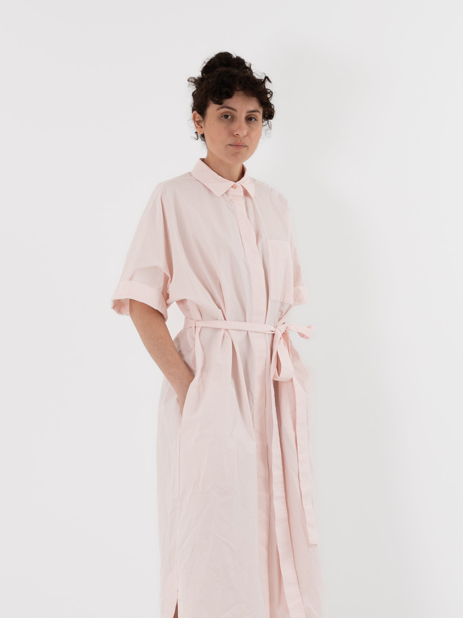 Casey Casey Waga Dress in Sakura Pink - CASEY CASEY at Worthwhile - shop DRESS