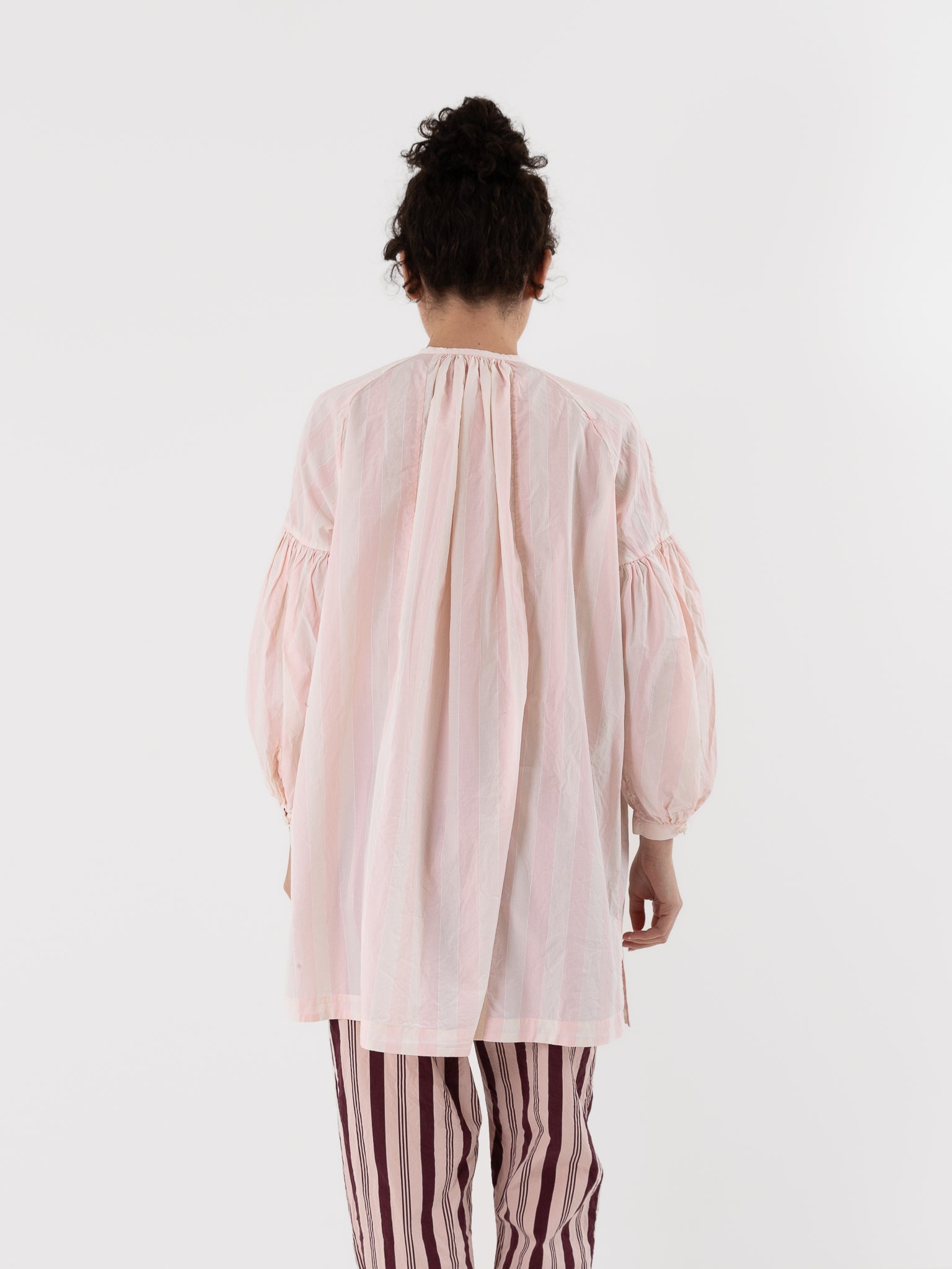 Casey Casey 3 By 3 Shirt in Stripe No. 1 - CASEY CASEY at Worthwhile - shop TOP