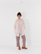 Casey Casey 3 By 3 Shirt in Stripe No. 1 - CASEY CASEY at Worthwhile - shop TOP