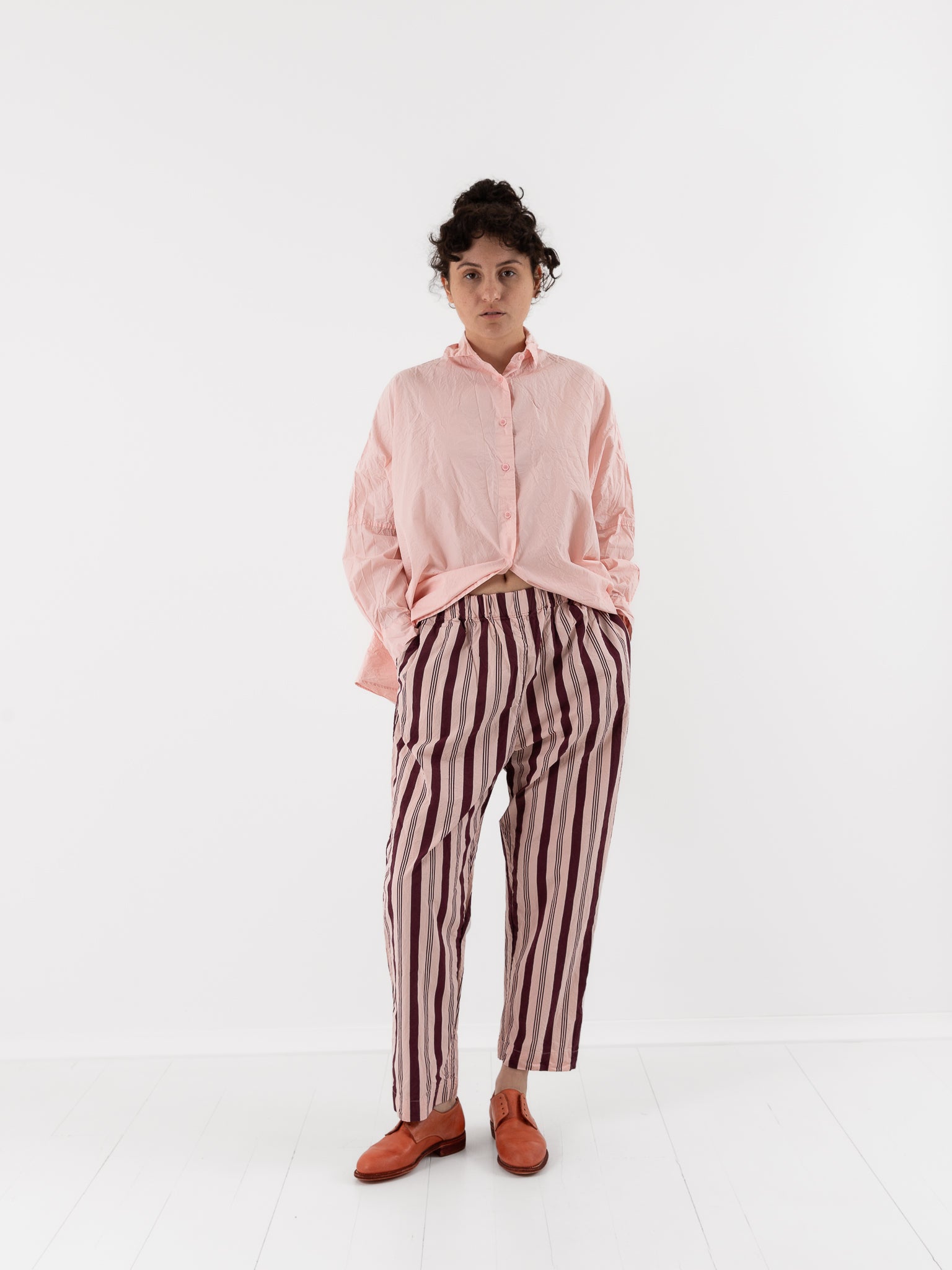 Casey Casey Simple Pant in Stripe - CASEY CASEY at Worthwhile - shop PANT