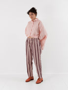 Casey Casey Simple Pant in Stripe - CASEY CASEY at Worthwhile - shop PANT
