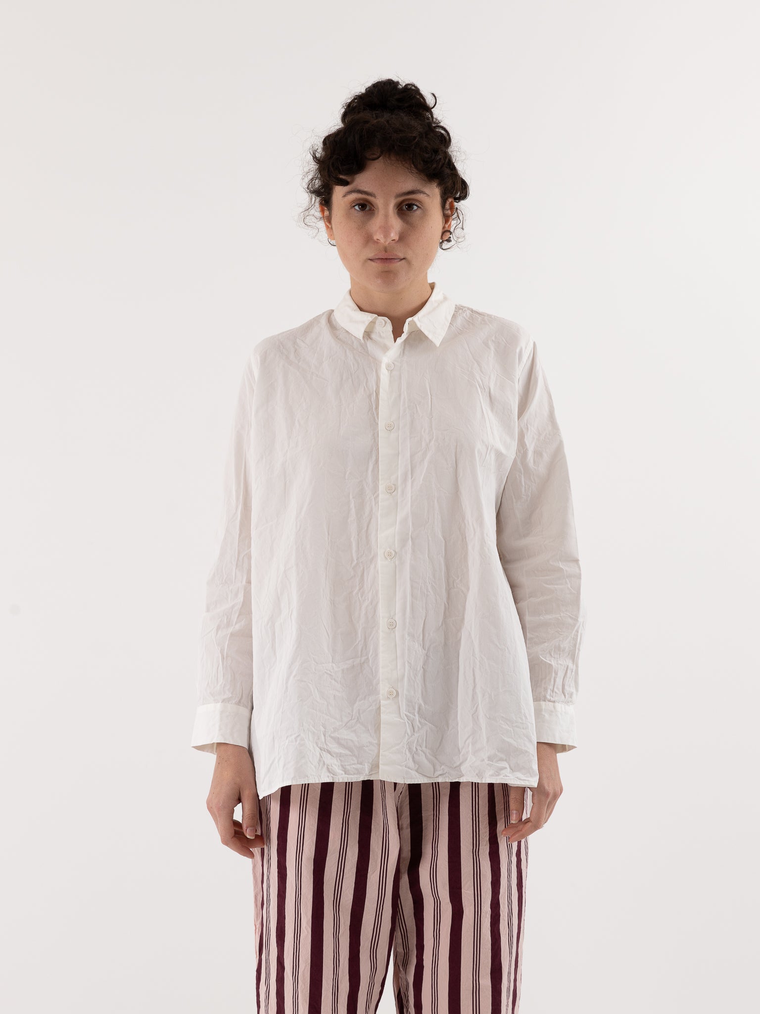 Casey Casey Clothilde Shirt in Off White - CASEY CASEY at Worthwhile - shop TOP