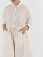 Casey Casey Stephanie Dress in Off White - CASEY CASEY at Worthwhile - shop DRESS